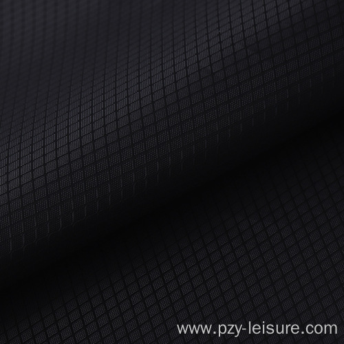 400D Diamond lattice PU Coated Oxford Luggage fabric